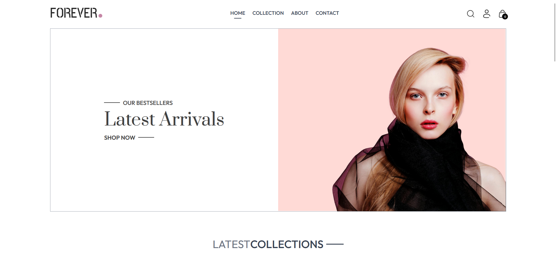 Forever is fashion e-commerce platform that offers a wide range of clothing, shoes, and accessories for