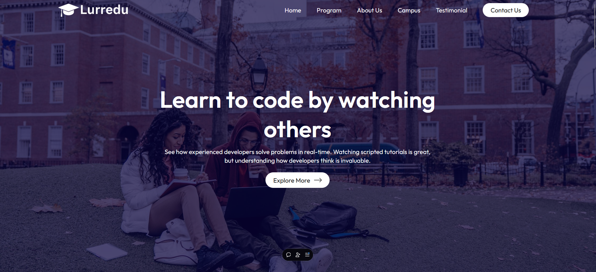 Luredu is a front-end educational platform that offers a wide range of courses, quizzes, and resources for students and educators.